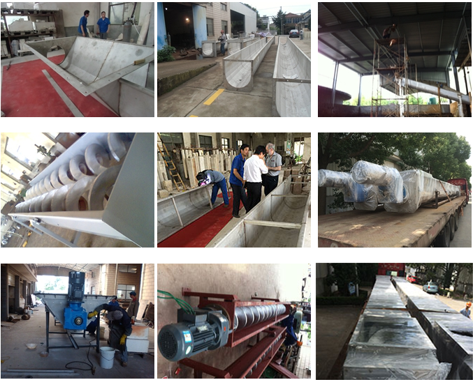 槽式無軸螺（luó）旋輸送（sòng）機