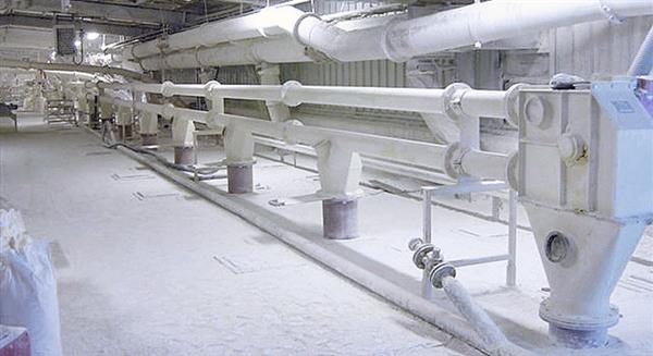 陶瓷粉（fěn）管（guǎn）鏈（liàn）輸送機