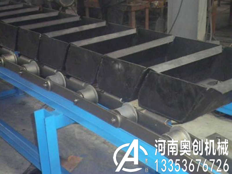 鏈鬥輸送機實（shí）物應用展示