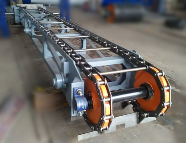 雙鏈刮板輸送機生產組裝（zhuāng）圖