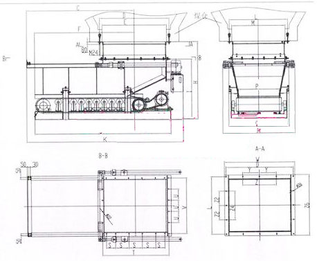 甲帶給料機圖紙（zhǐ）