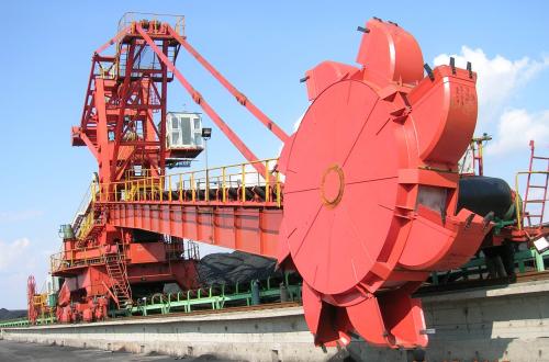 自動鬥輪堆取（qǔ）料機