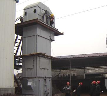 空載試車時鬥式提（tí）升機