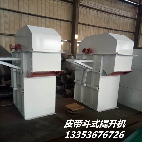 TD膠帶鬥式提升機機頭展示