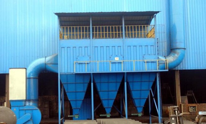 布袋除（chú）塵器（qì）現場