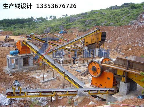 金礦石生產線現場設計應用