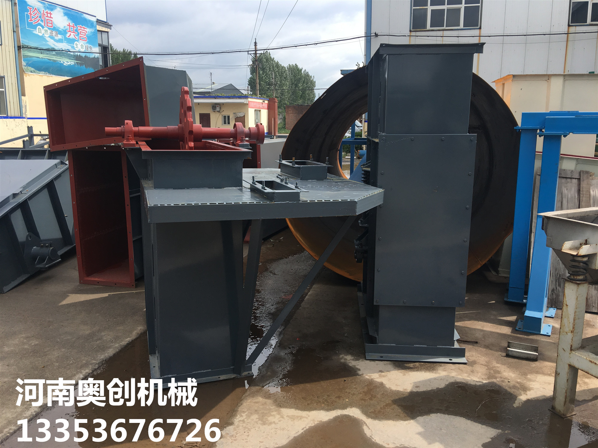 鬥式提升機廠家（jiā）生產現場展示