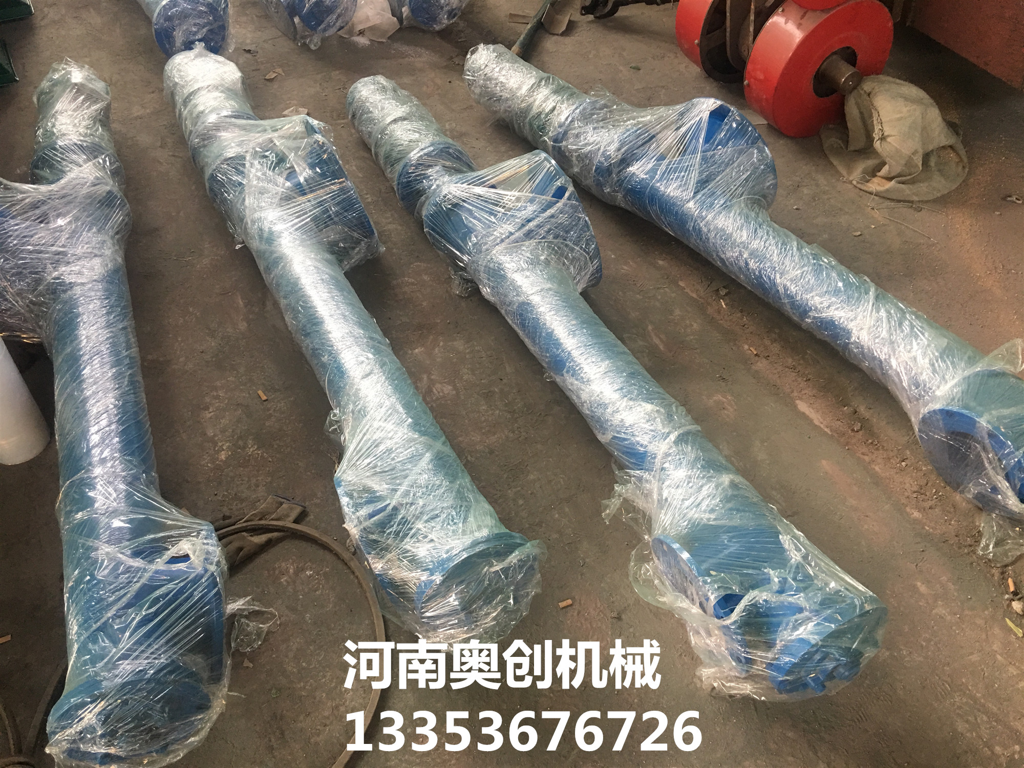 螺旋輸送（sòng）機生產（chǎn）廠家展示設備