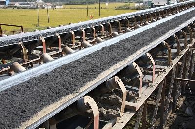 煤礦皮（pí）帶輸送機現場展示