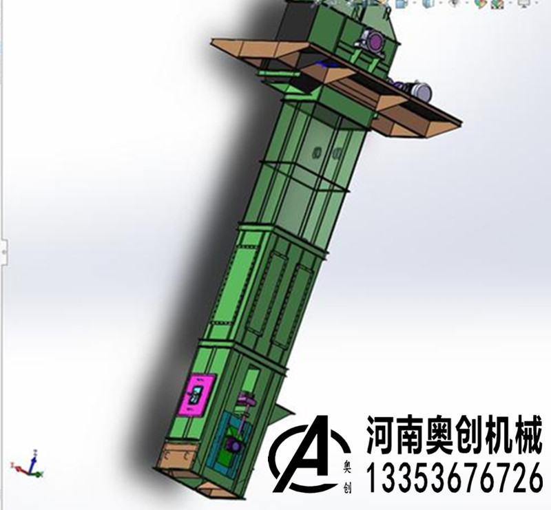 TB500板鏈提（tí）升（shēng）機3D模型圖紙