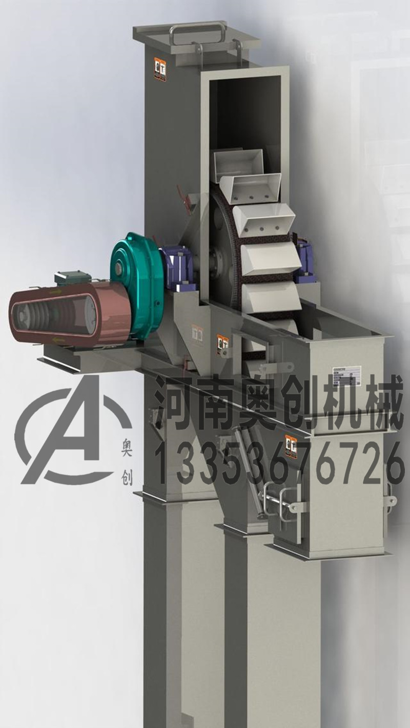 鏈鬥升降機核心結構（gòu）三維建模圖紙