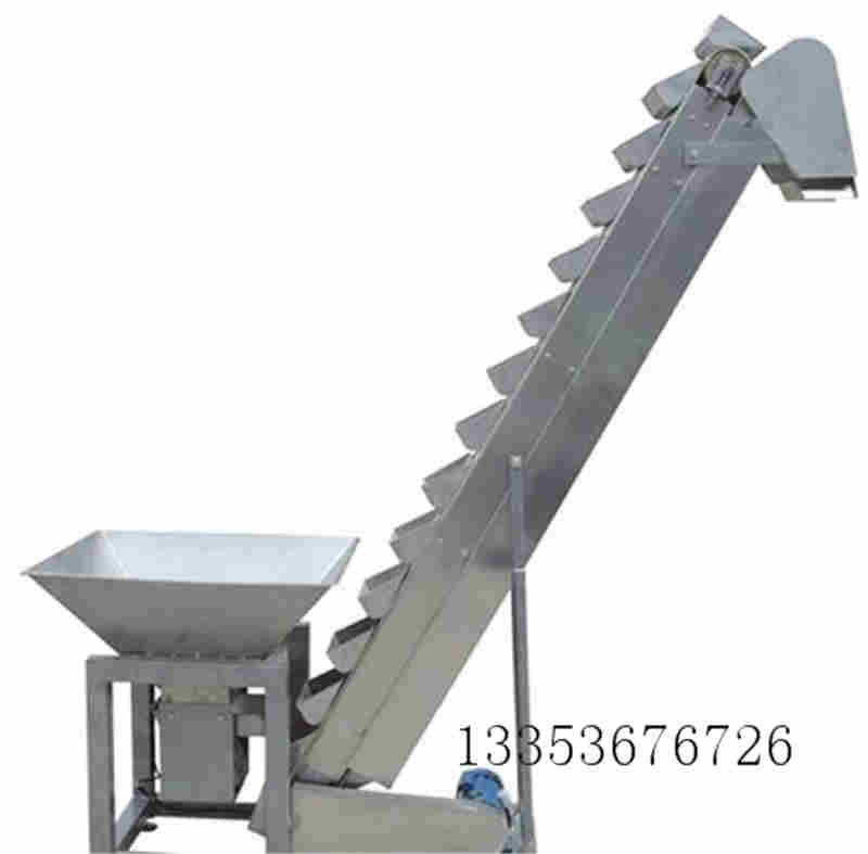 不（bú）鏽鋼斜度鬥式提升機