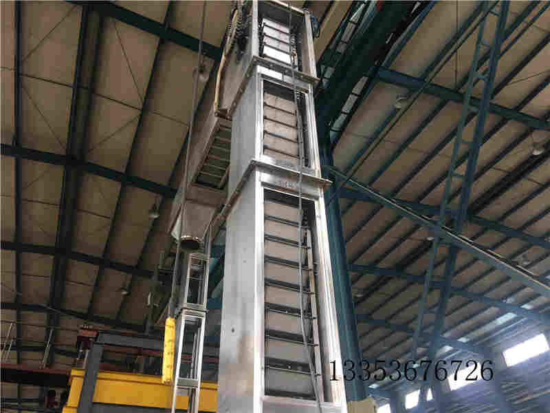 z型鬥式提升機鏈條怎麽安裝現場組圖