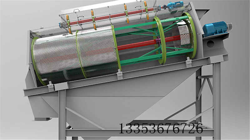 滾（gǔn）筒篩工作原理