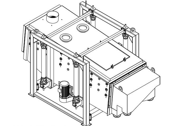 方形摇摆筛结构图