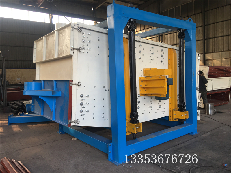 方解（jiě）石方形搖擺篩的結構