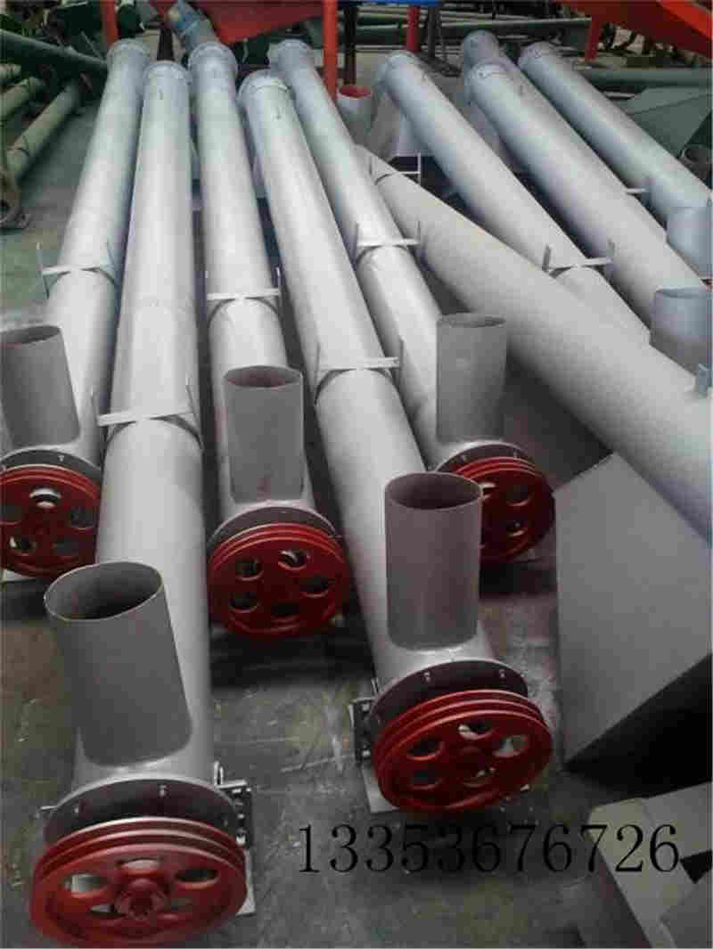 汙泥處理廠無軸螺旋（xuán）輸送機1