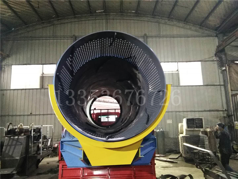 滾筒落砂機（jī）生產廠家裝車發貨1