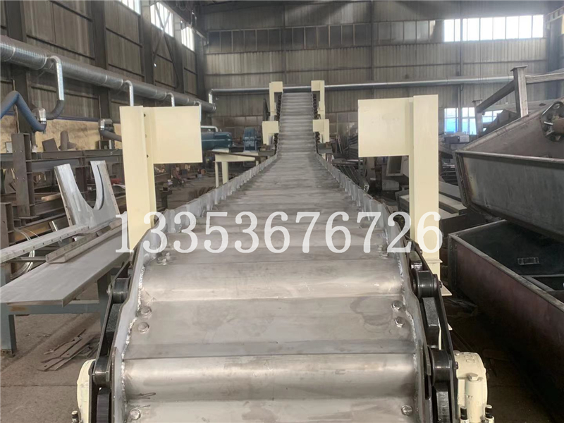 不鏽鋼防腐蝕鱗板式輸送機5 不鏽鋼防腐蝕鱗板式輸送機5