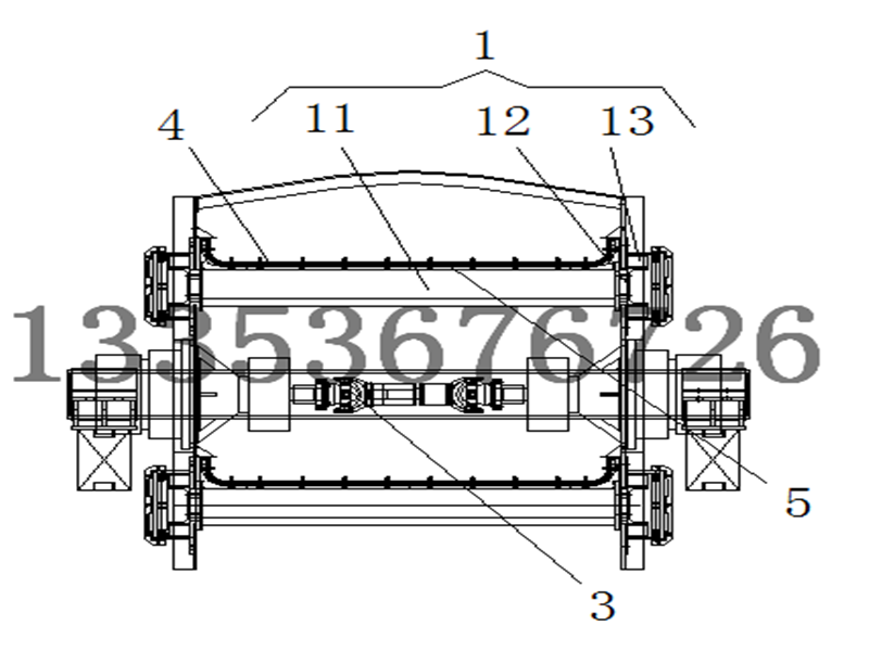 煤礦（kuàng）原（yuán）煤（méi）分級弛張篩圖紙