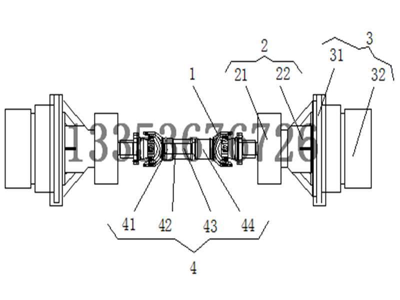 複合弛張（zhāng）篩雙振源同步激振機構
