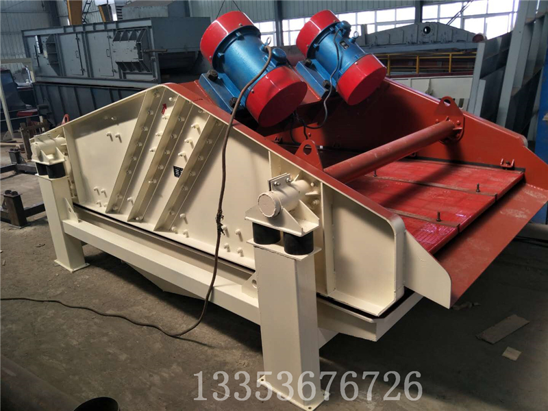 高頻脫水篩要想（xiǎng）脫水（shuǐ）效果好必須均（jun1）勻進料