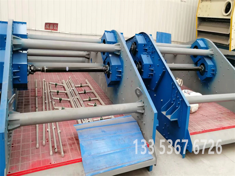 高頻水洗篩-河沙（shā）細沙回收專用（yòng）篩-高頻水洗篩分機