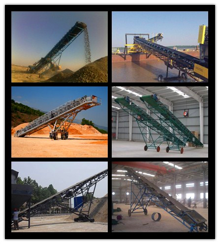 DY移動式皮（pí）帶輸送機應用（yòng）展示