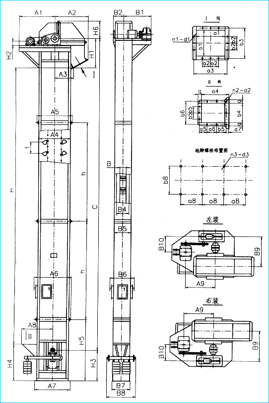 鬥式提升（shēng）機圖紙