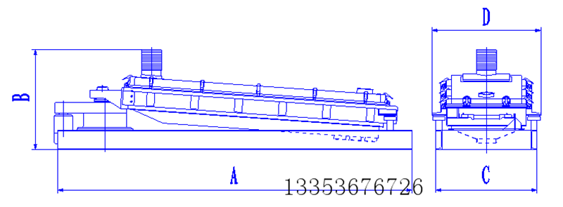 回轉篩（shāi）結構（gòu）圖