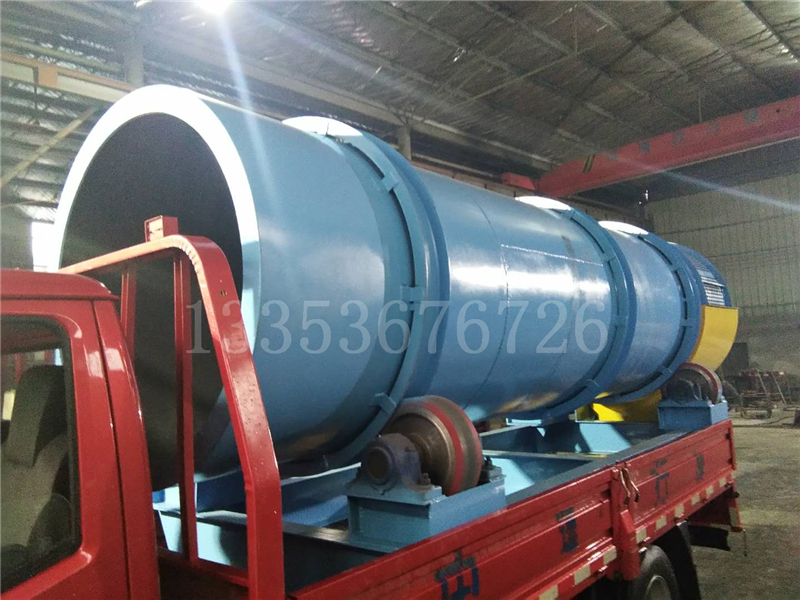 滾筒（tǒng）落砂機廠家裝車（chē）2