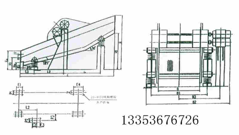 大（dà）型礦用振動篩圖紙