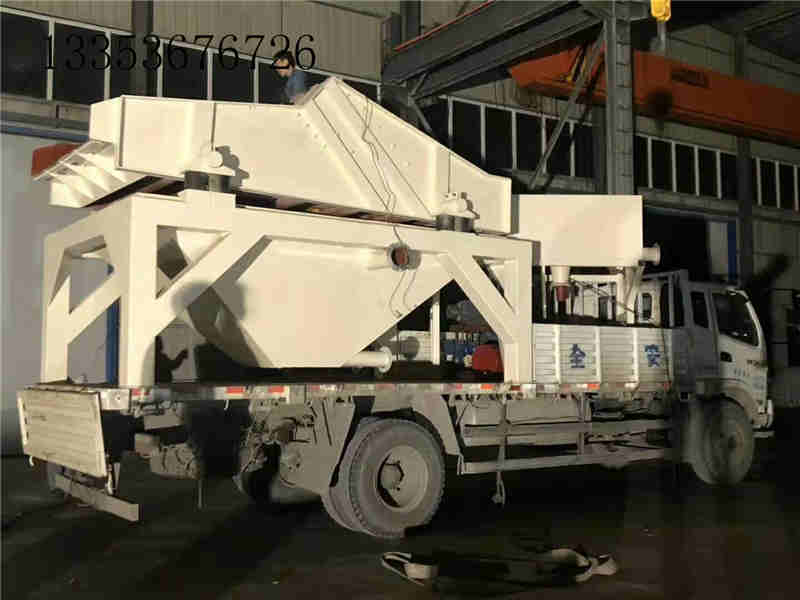 洗沙生產線中脫水篩可以把沙脫水（shuǐ）到什麽樣的程度？