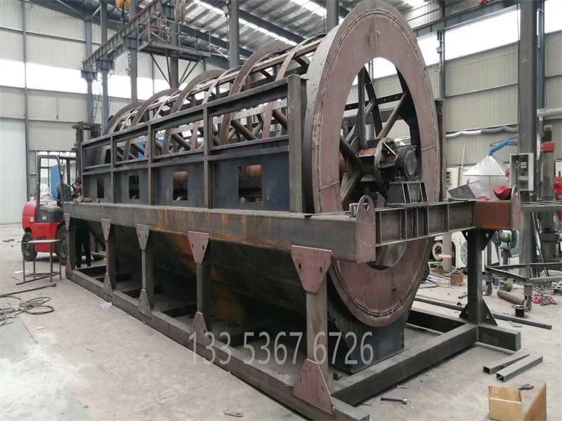 大（dà）型2480滾筒篩左視圖