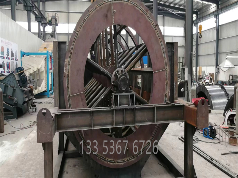 大型2480滾筒篩（shāi）有軸（zhóu）