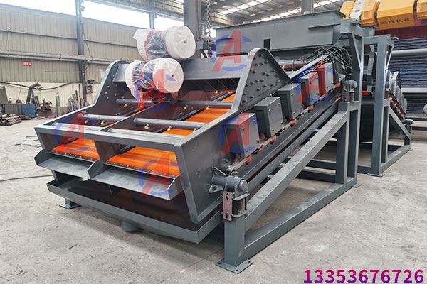 高頻（pín）電磁脫水振（zhèn）動篩（shāi）與傳統脫水振動篩的對比不同